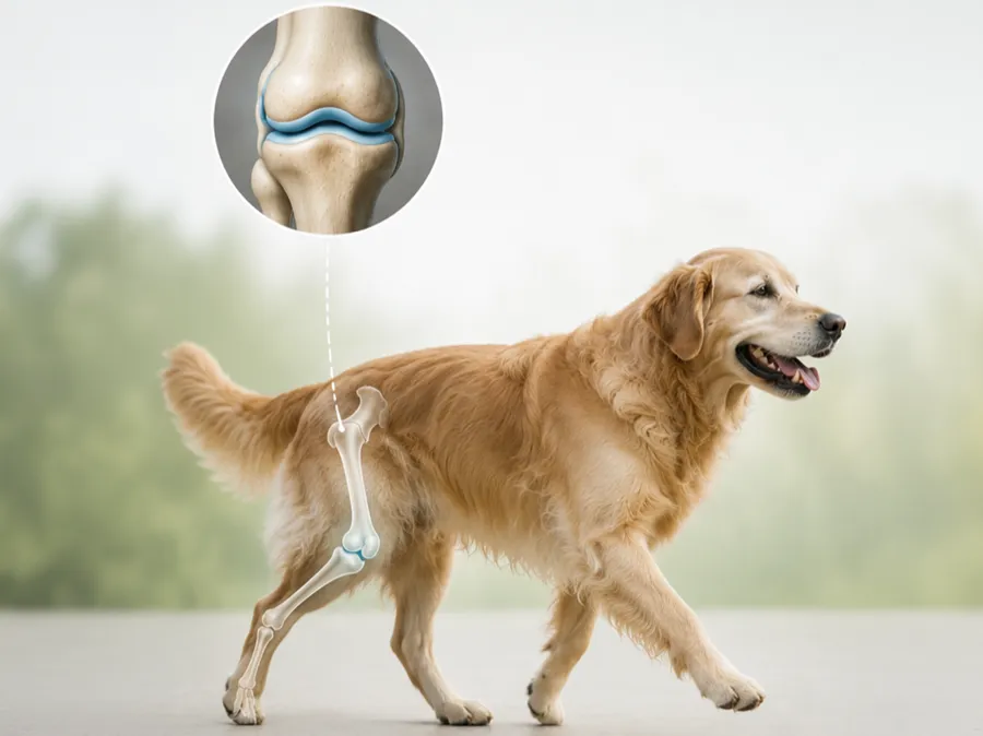 Illustration of a healthy joint